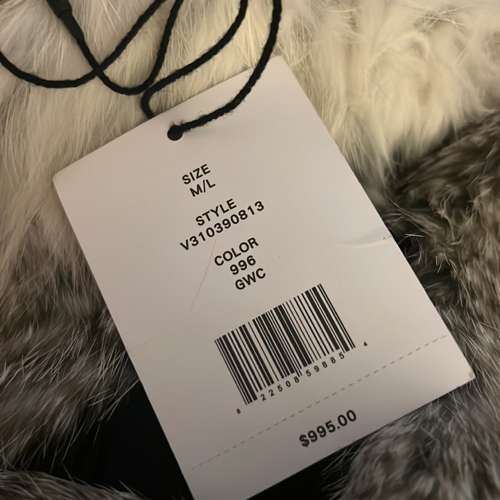 Fur vest (100% Rabbit) - Picture 4 of 6
